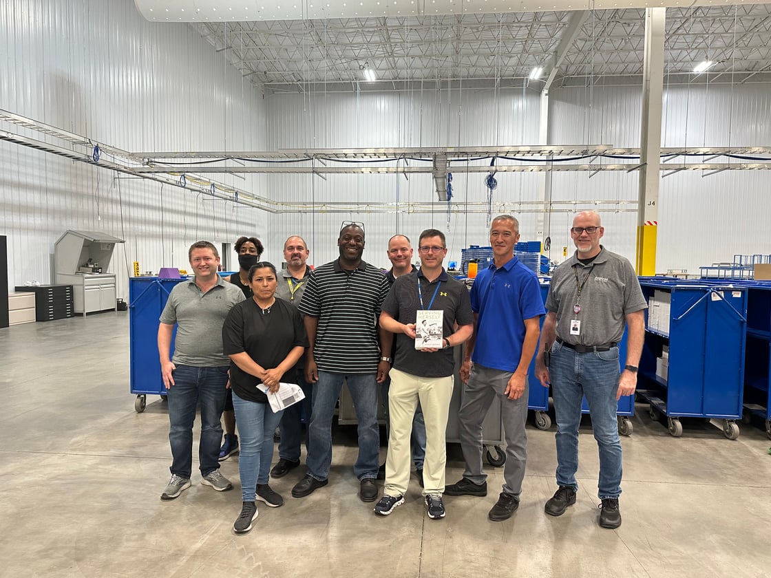 Chris Willis and some team members