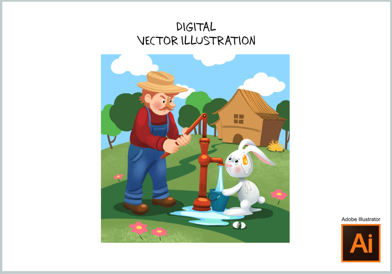 Digital Vector Illustration