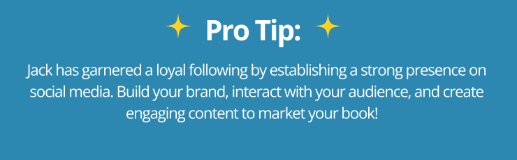 The words Pro Tip, Jack has garnered a loyal following by establishing a strong presence on social media.