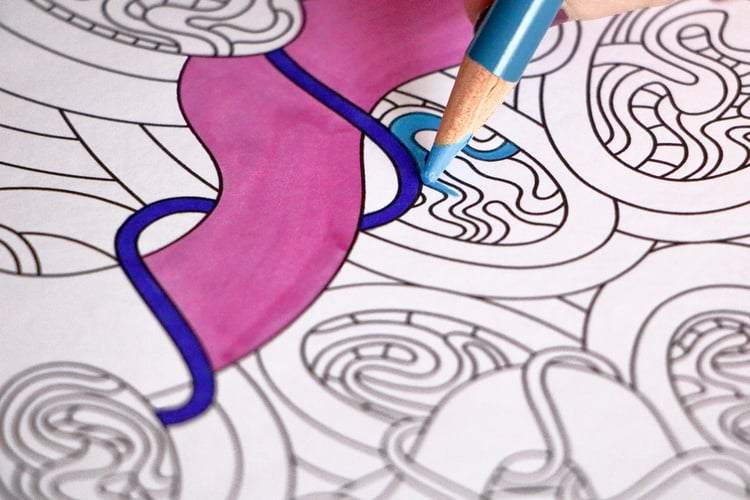 Adult Coloring Book with Pencils - Choose Hope