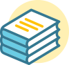 stack of books icon