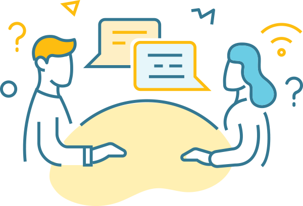 Frequently Asked Questions Illustration